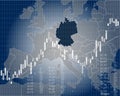 Germany finance and economy Royalty Free Stock Photo