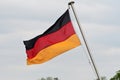 Germany Flag Blowing In The Wind