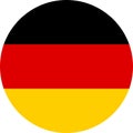 Germany Flag illustration vector eps Royalty Free Stock Photo