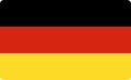 Germany flag. National emblen of European country