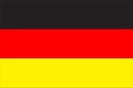 Germany Flag vector illustration. Germany Flag. National Flag of Royalty Free Stock Photo