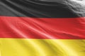 Germany Flag waving, 3D Realistic Germany Flag Rendered