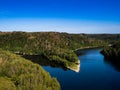 Germany Harz Rappbodetal landscape view