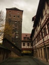 Germany: historic view of Nuremberg city