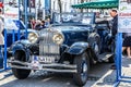 GERMANY, LIMBURG - APR 2017: dark blue WANDERER W10 W11 1926 CABRIO in Limburg an der Lahn, Hesse, Germany