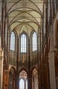 Ceiling above East side Apse, Marienkirche, Lubeck, Germany Royalty Free Stock Photo