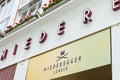 Germany, Luebeck, June 19, 2017, Niederegger Marzipan Store in Luebeck
