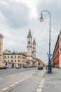 Germany, Munich. Church Ludwigskirche.