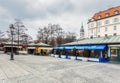 Germany, Munich. Viktualienmarkt. Royalty Free Stock Photo