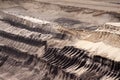 Brown coal mining in Germany Royalty Free Stock Photo