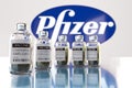 GERMANY - November 10, 2020: Covid-19 vaccine jointly developed by Pfizer and BioNTech