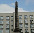 Germany, Potsdam, Bundesstrasse, obelisk Royalty Free Stock Photo