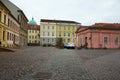 Germany. Potsdam. Houses and streets of Potsdam. February 18, 2018