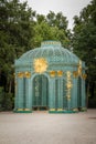 Germany, Potsdam, Royal pavilion with gilding in Sanssouci Park