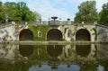 Germany, Potsdam, Sanssouci Park, fountain pool (Springbrunnen