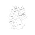 Germany Regions Map