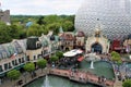 Germany, Rust - May 2023 - the area of France in the Europa Park Royalty Free Stock Photo