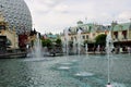 Germany, Rust - May 2023 - the area of France in the Europa Park Royalty Free Stock Photo