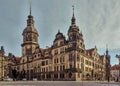 City of Dresden. Saxony. Germany. Center of the old city.