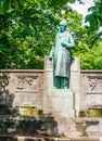 Germany, Schleswig Holstein, Kiel, View of Monument of Klaus Groth Royalty Free Stock Photo