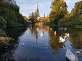 Castle Garden Lake in Oldenburg