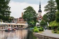 Germany, Spreewald, June 10, 2023. The center of the kayaking town.