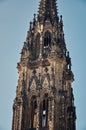 Germany. St. Nicholas Church in Hamburg. February 13, 2018 Royalty Free Stock Photo