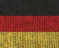 Germany Wool Textured Flag