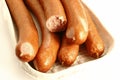 Gernan sausage Royalty Free Stock Photo
