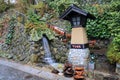 Gero hot springs village cityscape Gero Japan Royalty Free Stock Photo