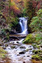 The Geroldsauer waterfall in Geroldsau