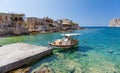 Gerolimenas coastal village in Mani, Peloponnese, Greece.