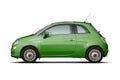Gerrn compact hatchback Royalty Free Stock Photo