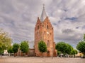 Gertruds Church on Torvet square in Grenaa, Djursland, Midtjylland, Denmark