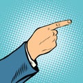 Gesture Index finger direction