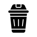 Get this amazing icon of dustbin in modern design style Royalty Free Stock Photo