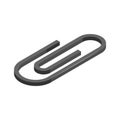 A carefully crafted paper clip icon, perfect for documents attachment or organization Royalty Free Stock Photo