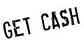 Get Cash rubber stamp Royalty Free Stock Photo