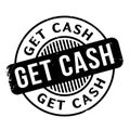 Get Cash rubber stamp Royalty Free Stock Photo