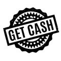 Get Cash rubber stamp Royalty Free Stock Photo