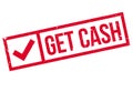 Get Cash rubber stamp Royalty Free Stock Photo