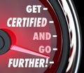 Get Certified and Go Further Speedometer Certification License Q