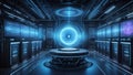 DataEclipse Tomorrow: QuantumQuotient\'s Hyperrealistic Glimpse into the Future. AI generate