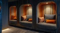 Get lost in the melodies as you sink into the plush cushions of our spacious listening booths