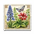 Ephemeral Elegance: Delicate Collectible Stamps