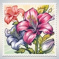 Ephemeral Elegance: Delicate Collectible Stamps