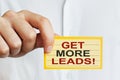 Get more leads! Royalty Free Stock Photo