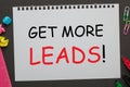 Get More Leads Concept