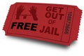 Get out of jail ticket