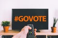 Get Out the Vote Royalty Free Stock Photo